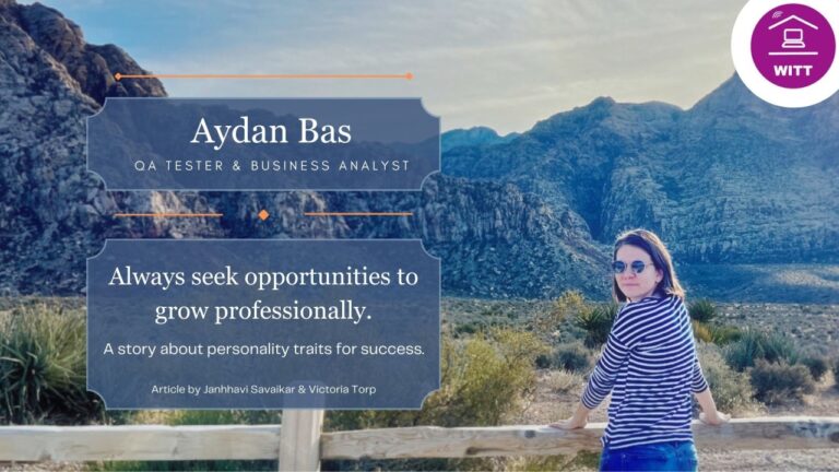Picture of Aydan Bas, QA Tester and Business Analyst